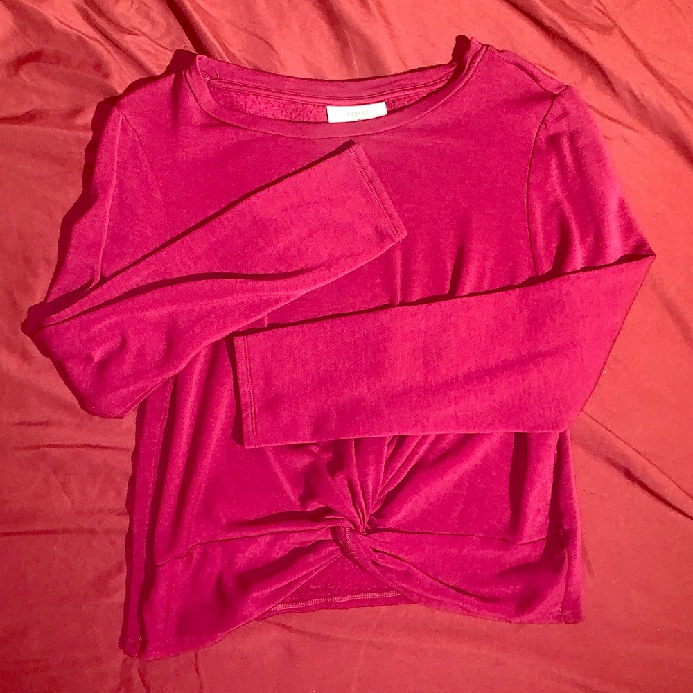 Pink Crop Top